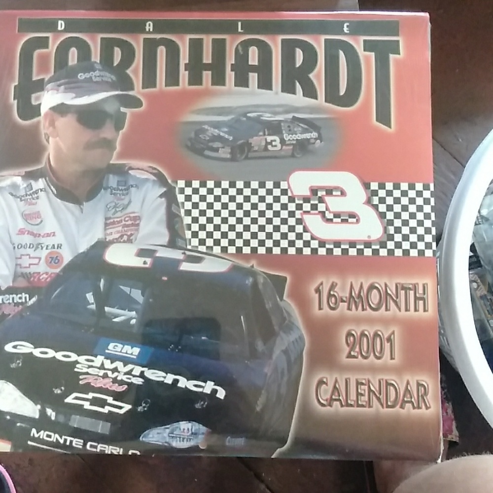 Dale Earnhardt sr and jr calendars